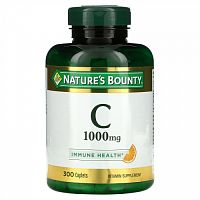 Nature's Bounty, Vitamin C, 1,000 mg, 300 Caplets