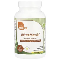 Zahler, AfterMeals™, Fruit-Based Enzymes+, 100 Chewable Tablets