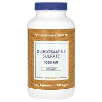 The Vitamin Shoppe, Glucosamine Sulfate, 1,000 mg, 240 Capsules