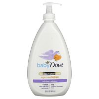 Dove, Для детей, уход для чувствительной кожи, ночной лосьон, 591 мл (20 жидк. Унций)