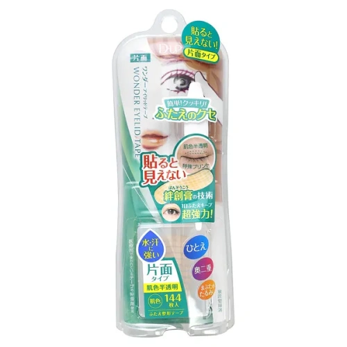 D-UP, Wonder Eyelid Tape, One-Side, 144 Tapes