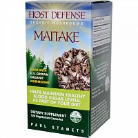 Fungi Perfecti, Host Defense Mushrooms, Maitake, 120 капсул