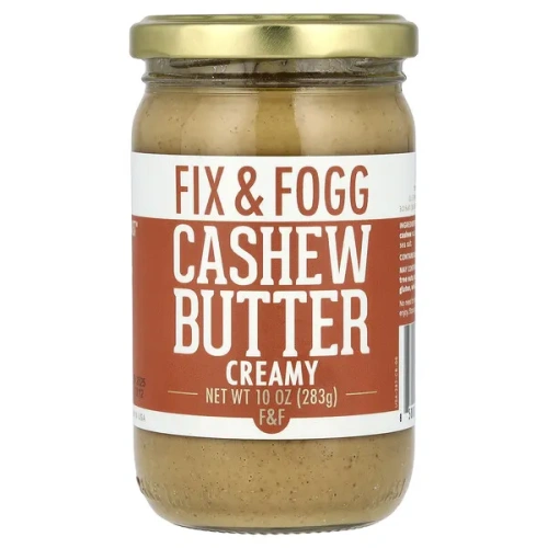 Fix &amp; Fogg, Cashew Butter, Creamy, 10 oz (283 g)