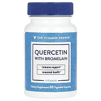 The Vitamin Shoppe, Quercetin With Bromelain, 60 Vegetable Capsules