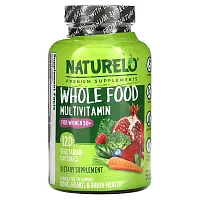 NATURELO, Whole Food Multivitamin for Women 50+, 120 Vegetarian Capsules