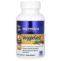 Enzymedica, VeggieGest, 90 Capsules