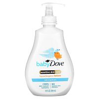 Dove, Baby, насыщенный увлажняющий лосьон, 384 мл