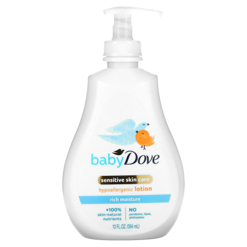 Dove, Baby, насыщенный увлажняющий лосьон, 384 мл