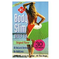 Uncle Lee&#x27;s Tea, Body Slim Dieter Tea, Original, Caffeine Free, 30 Tea Bags, 2.12 oz (60 g)