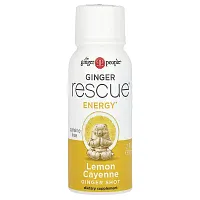 The Ginger People, Ginger Rescue Shot, Lemon Cayenne, 2 fl oz (59 ml)