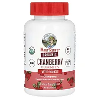 MaryRuth&#x27;s, Organic Cranberry Gummies with D-Mannose, 60 Gummies