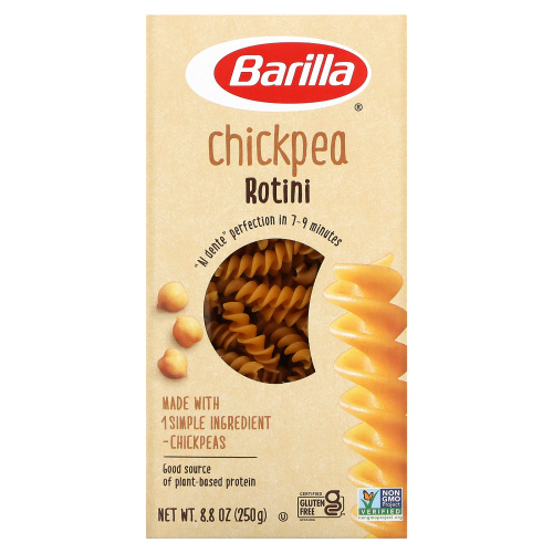 Barilla, Chickpea Rotini, 8.8 oz (250 g) (Товар снят с продажи)