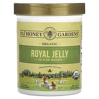 Honey Gardens, Organic Royal Jelly, In The Raw Honey, 11 oz (312 g)