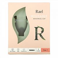 Rael, Reusable Menstrual Cup, Size 1, 1 Count