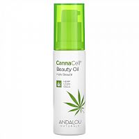 Andalou Naturals, CannaCell, косметическое масло, 30 мл (1 жидк. Унция)