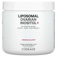 Codeage, Liposomal Ovarian Inositol+, Mixed Berry, 5.2 oz (148.2 g)