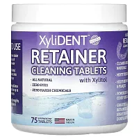 XyliDENT, Retaining Cleaning Tablets with Xylitol , 75 Effervescent Tablets