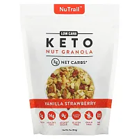 NuTrail, Keto Nut Granola, ваниль и клубника, 312 г (11 унций)