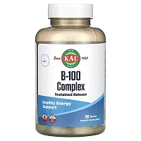 KAL, B-100 Complex, 120 Tablets