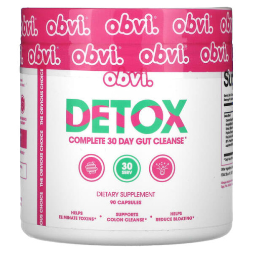 Obvi, Detox, 90 Capsules