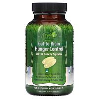 Irwin Naturals, Gut-To-Brain Hunger Control, 60 Liquid Soft-Gels