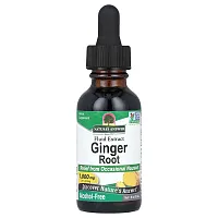 Nature&#x27;s Answer, Ginger Root, Fluid Extract, Alcohol-Free, 1,000 mg, 1 fl oz (30 ml)