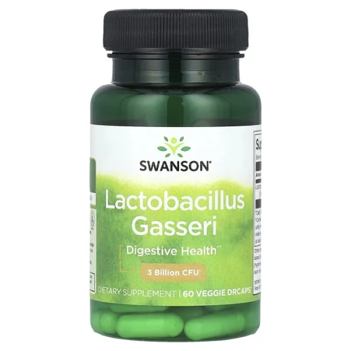 Swanson, Lactobacillus Gasseri, 3 Billion CFU, 60 Veggie DRcaps