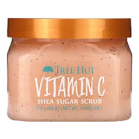 Tree Hut, Shea Sugar Scrub, Vitamin C, 18 oz (510 g)