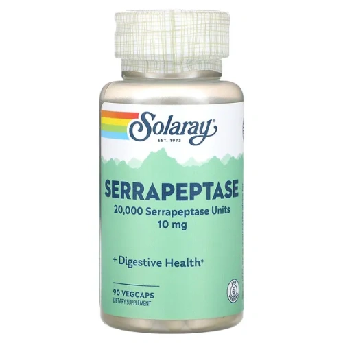 Solaray, Serrapeptase, 10 mg, 90 VegCaps