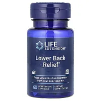 Life Extension, Lower Back Relief , 60 Vegetarian Capsules