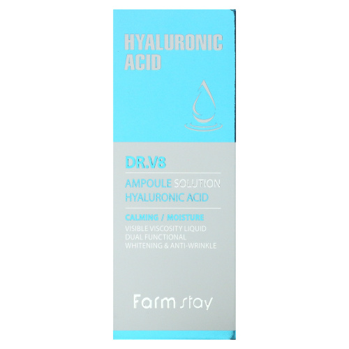 Farmstay, Доктор V8 Ampoule Solution Hyaluronic Acid, 30 мл фото 2