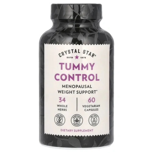 Crystal Star, Tummy Control, 60 Vegetarian Capsules