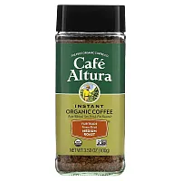 Cafe Altura, Instant Organic Coffee, Medium Roast, Freeze-Dried, 3.53 oz (100 g)