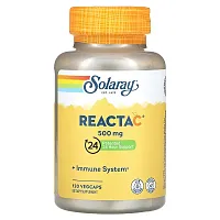 Solaray, Reacta-C, 500 mg, 120 VegCaps