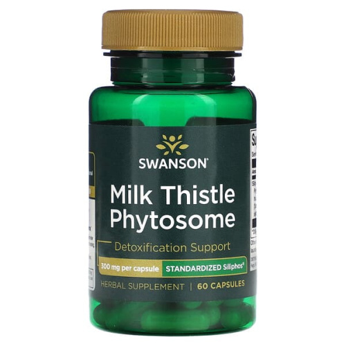 Swanson, Milk Thistle Phytosome, 300 mg , 60 Capsules