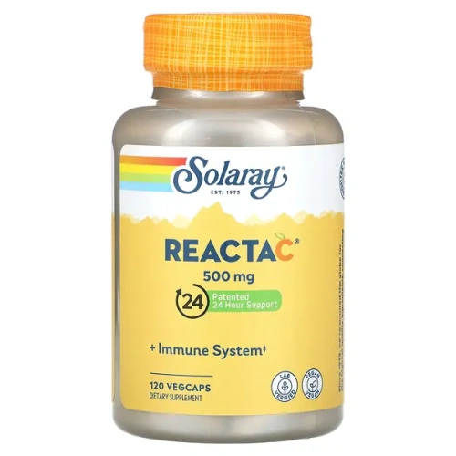 Solaray, Reacta-C, 500 mg, 120 VegCaps