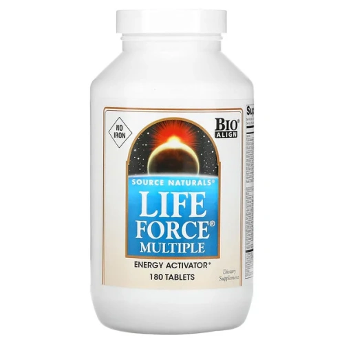 Source Naturals, Life Force Multiple, No Iron, 180 Tablets