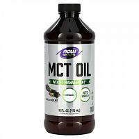 Now Foods, Sports, MCT Oil, Vanilla Hazelnut, 16 fl oz (473 ml)