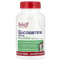 Schiff, Glucosamine Plus MSM, 150 Coated Tablets