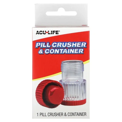 Ezy Dose, Pill Crusher &amp; Container, 2 Count