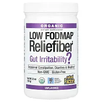 Natural Factors, Organic Low Fodmap Reliefiber, Unflavored, 5.3 oz (150 g)