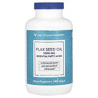 The Vitamin Shoppe, Flax Seed Oil, 1,000 mg , 240 Softgels