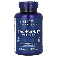 Life Extension, Two-Per-Day Multivitamin, 60 Tablets