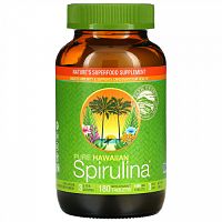 Nutrex Hawaii, Pure Hawaiian Spirulina, колосистая мята, 1000 мг, 180 таблеток