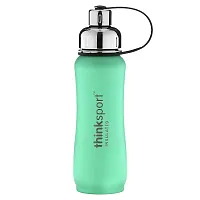 think, Thinksport, Insulated Sports Bottle, Mint Green, 17 oz (500 ml)