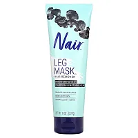 Nair, Hair Remover, Leg Mask, Charcoal &amp; Natural Clay, 8 oz (227 g)