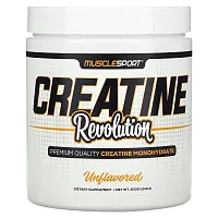 MuscleSport, Creatine Revolution, Unflavored, 10.6 oz (300 g)