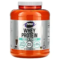 NOW Foods, Whey Protein, Creamy Chocolate, 6 lbs (2,722 g)