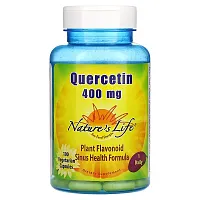 Nature&#x27;s Life, Quercetin, 400 mg, 100 Vegetarian Capsules