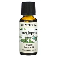 Dr. Mercola, Organic Essential Oil, Eucalyptus, 1 fl oz (30 ml)